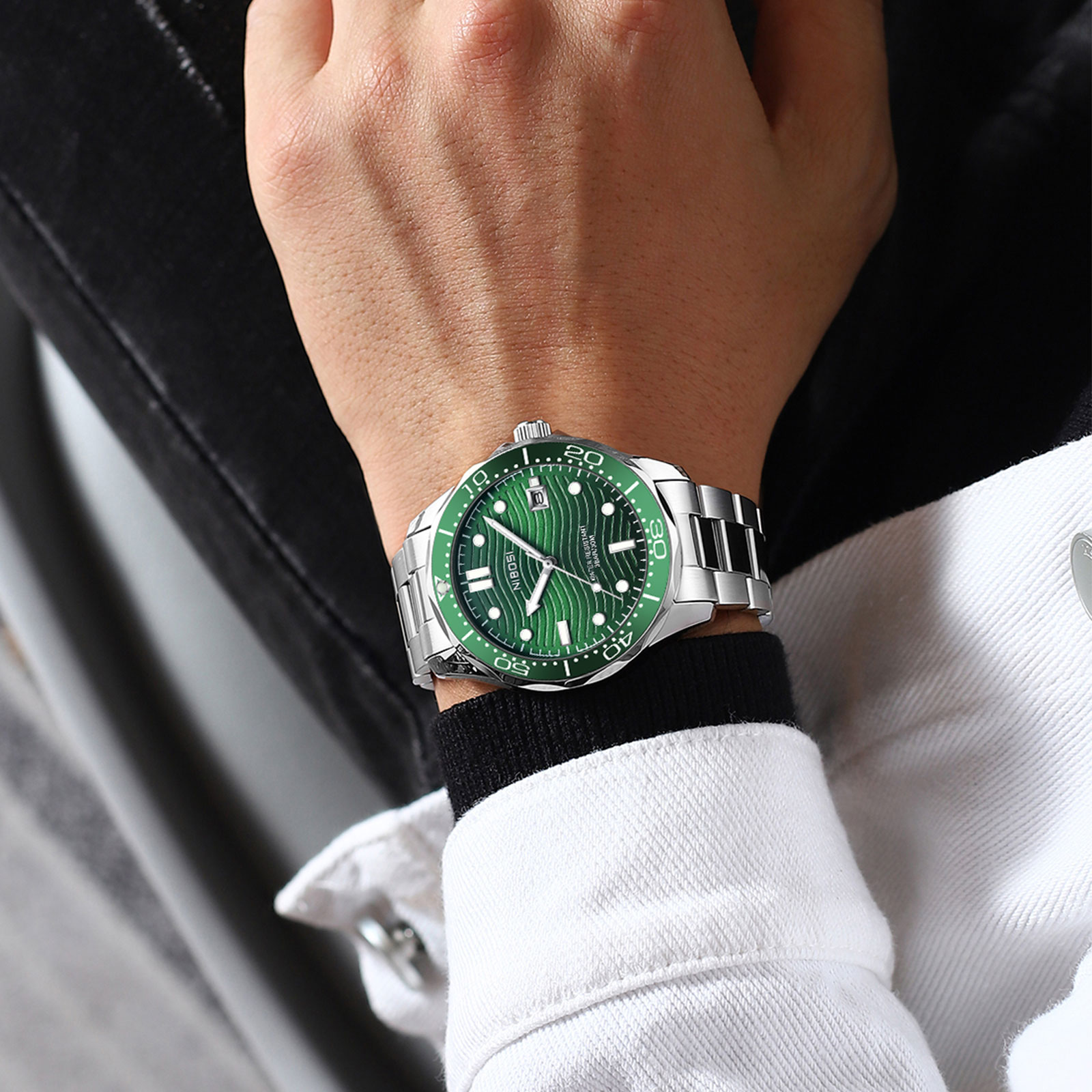 Nibosi OceanMaster Steel Green - 9