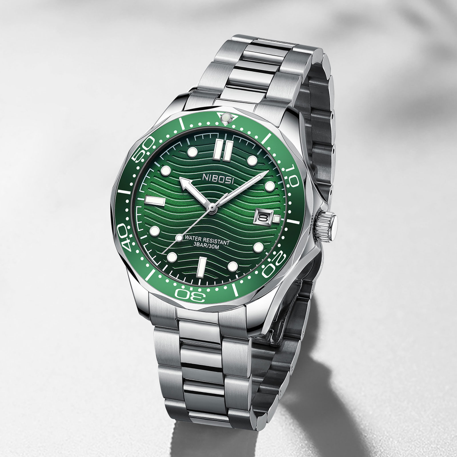 Nibosi OceanMaster Steel Green - 8