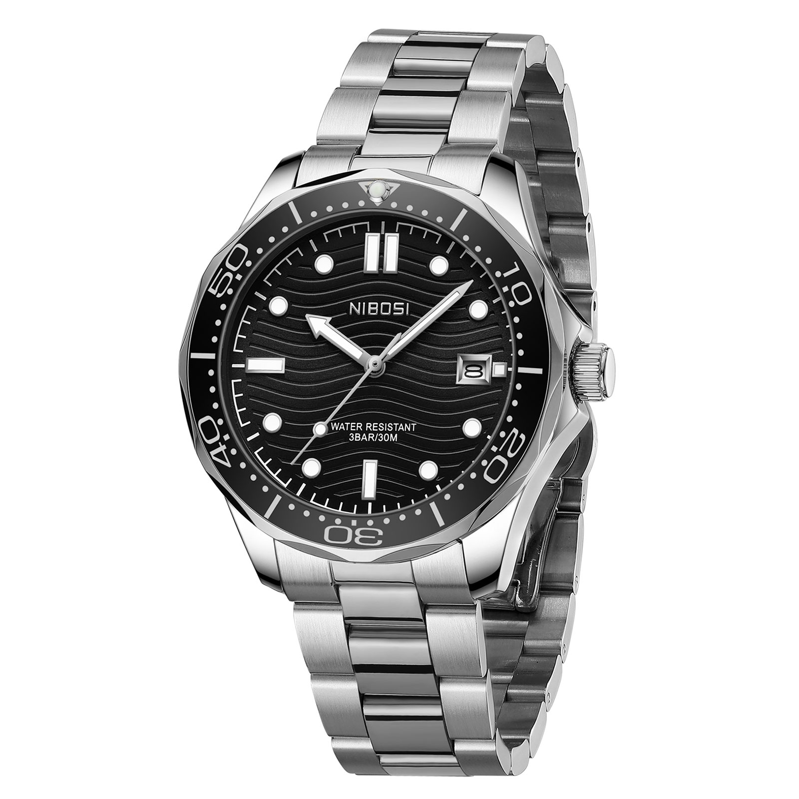 Nibosi OceanMaster Steel Black - 3