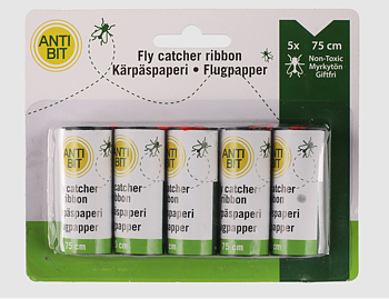Flugpapper, 5 rullar