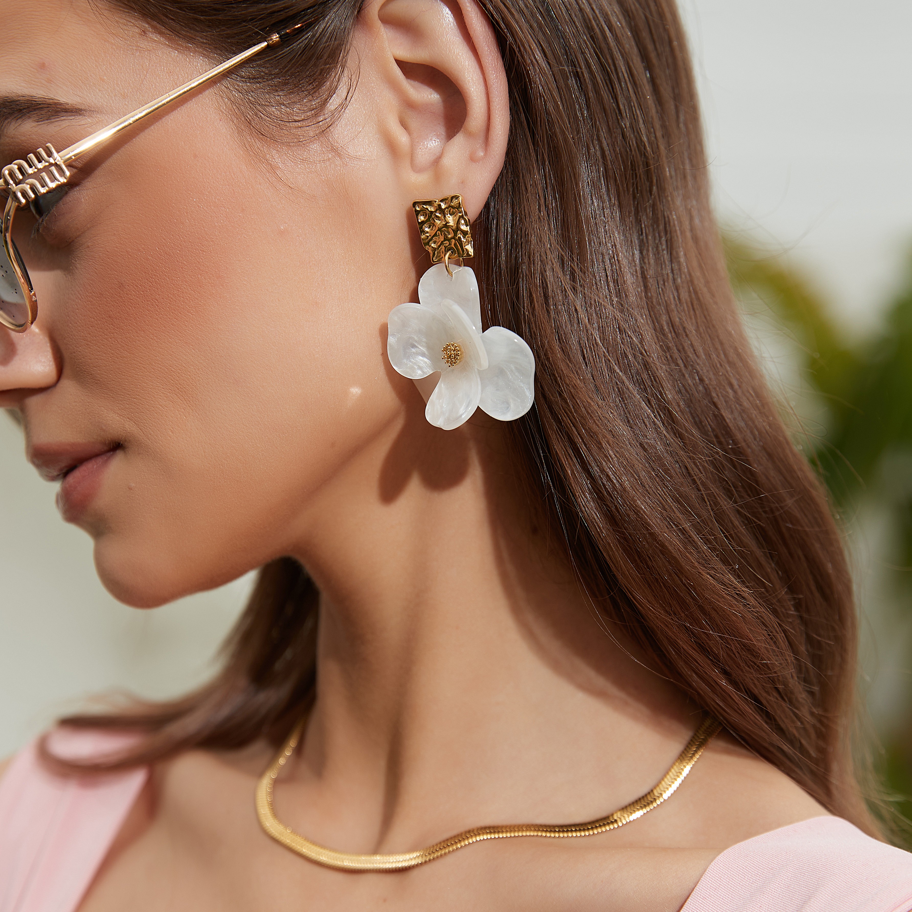 Flower dream earring - 2