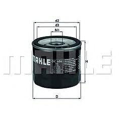 Oljefilter fabr. MAHLE  VOLVO  C30/ S-V40 II/ V70III/ S80II  1,6 lit /FORD  
