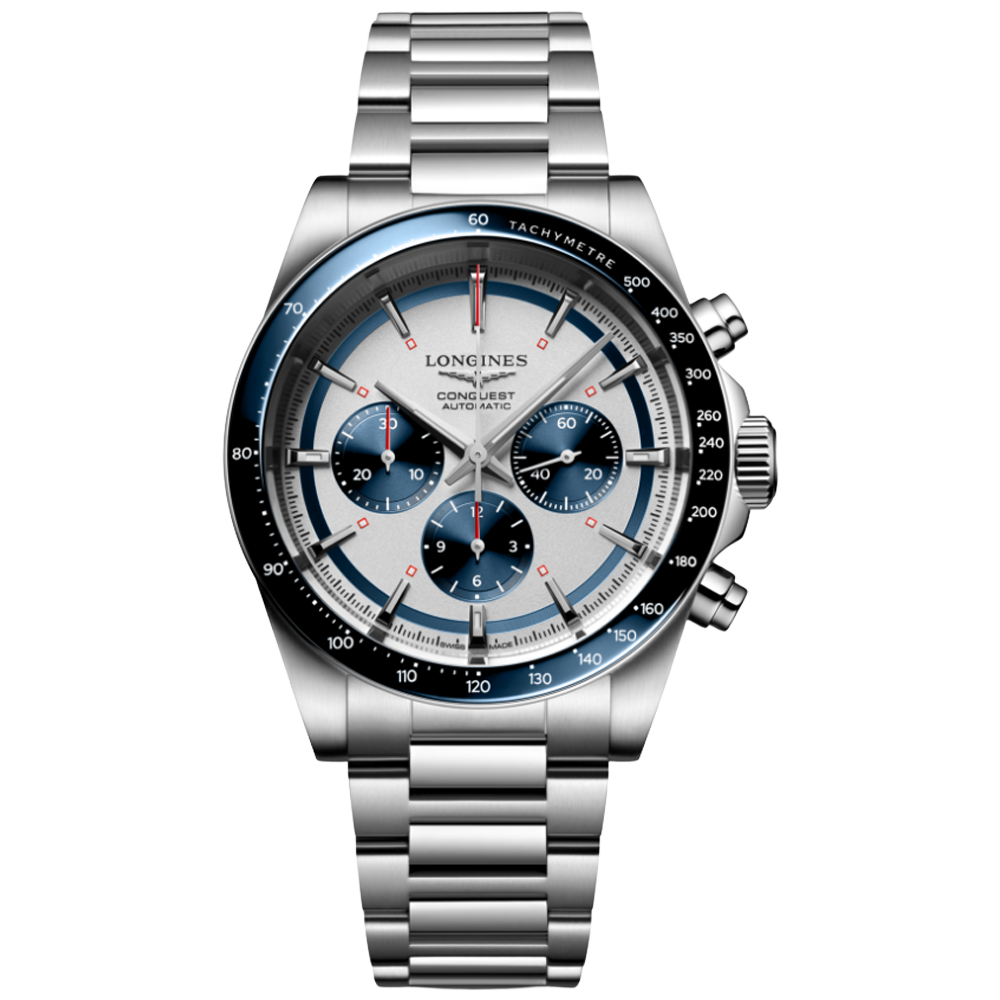 Longines Conquest Chronograph  blå 42