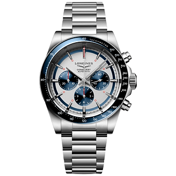 Longines Conquest Chronograph  blå 42