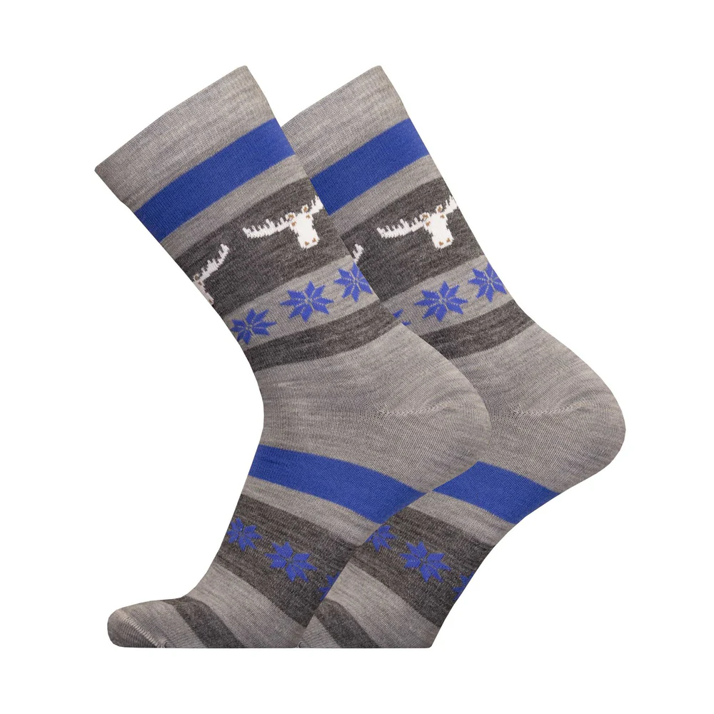 Nativa Merino Socken Elch - 3