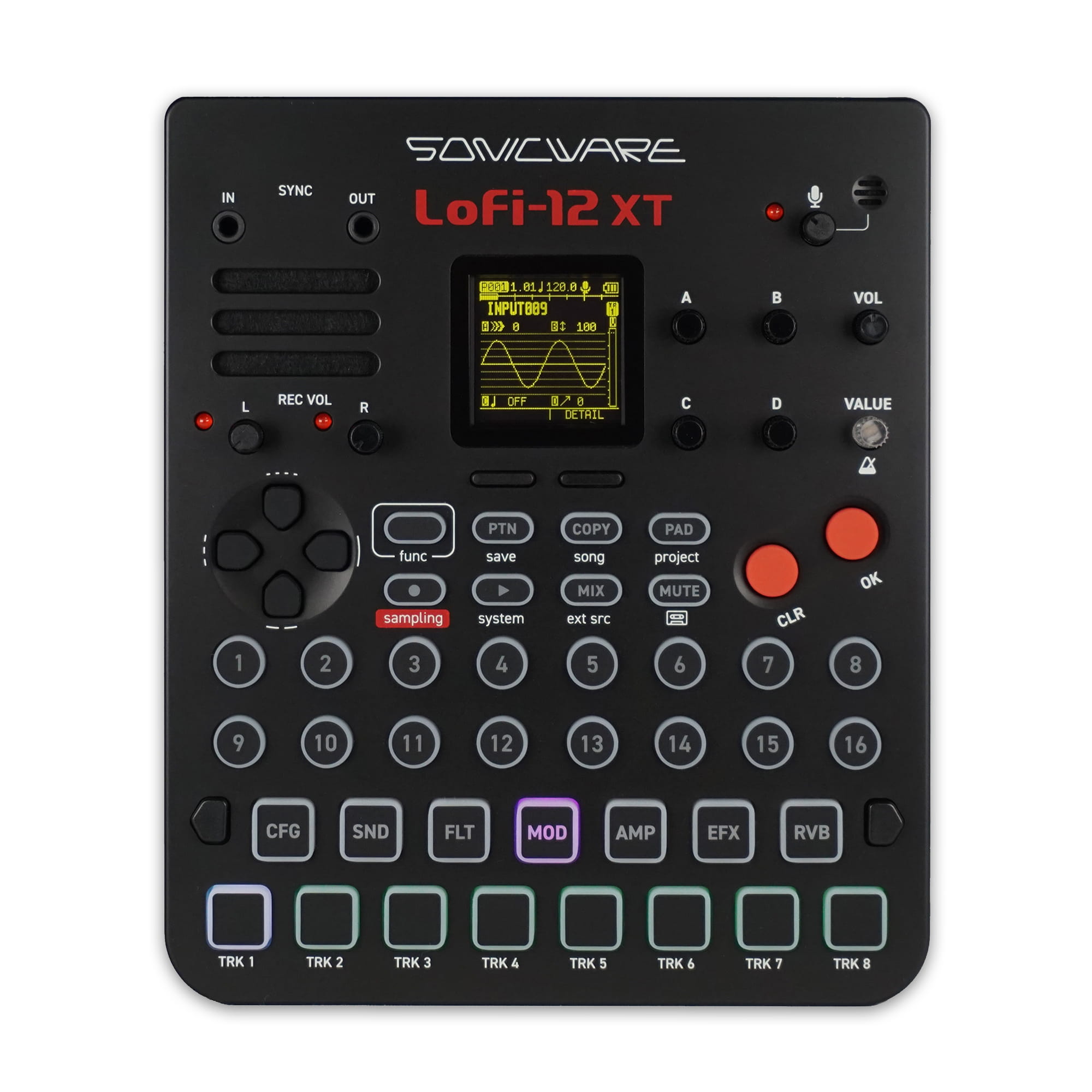 Sonicware LoFi-12 XT | Low-res Digitized Sampler - 5