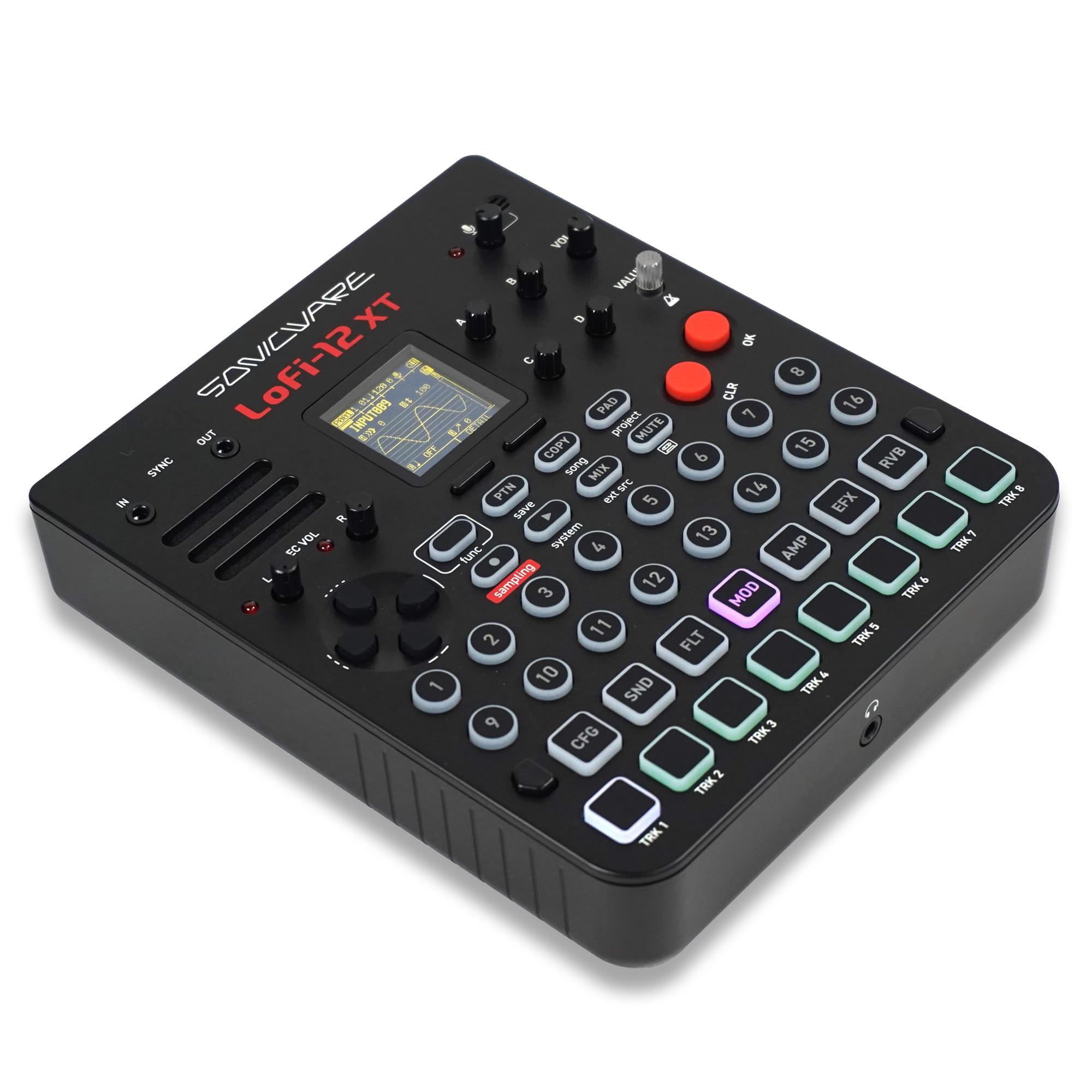 Sonicware LoFi-12 XT | Low-res Digitized Sampler