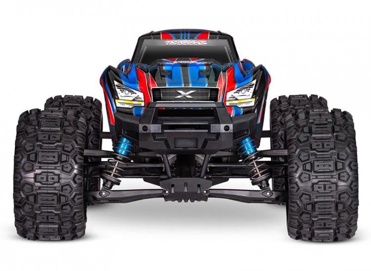 Traxxas X-Maxx 8S Belted 4WD Brushless TQi TSM Blå - 2