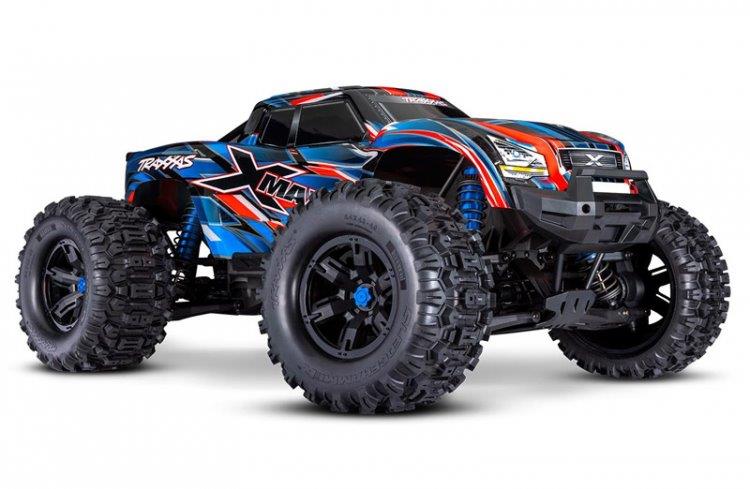 Traxxas X-Maxx 8S Belted 4WD Brushless TQi TSM Blå