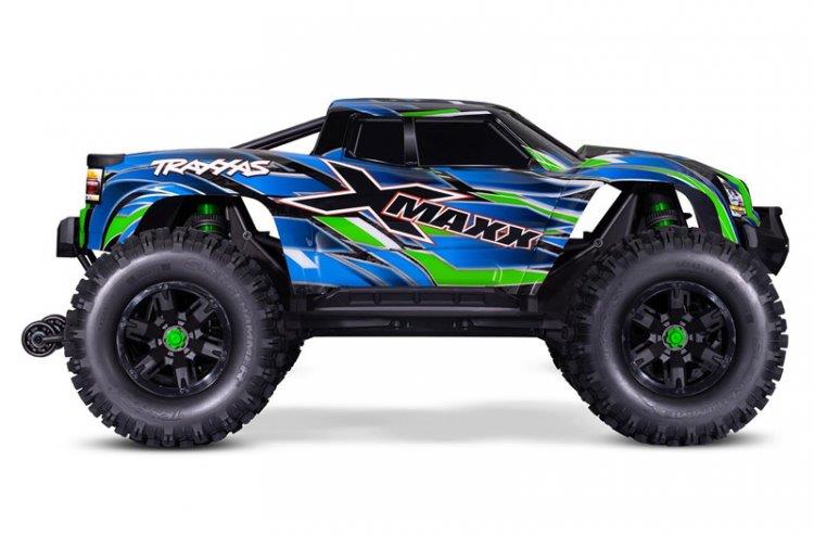 Traxxas X-Maxx 8S Belted 4WD Brushless TQi TSM Grön - 3