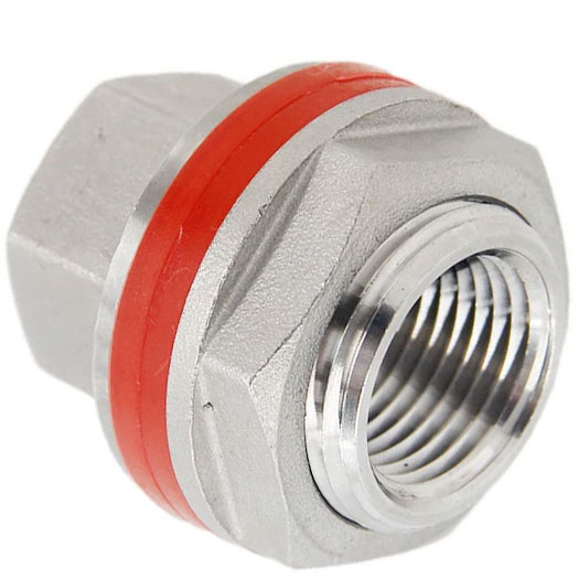 Svetsfri genomföring "heavy duty" 1/2" FPT - 1/2" FPT