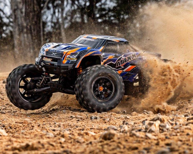 Traxxas X-Maxx 8S Belted 4WD Brushless TQi TSM Orange - 6