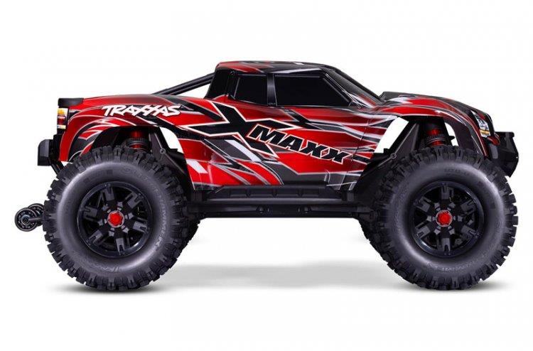 Traxxas X-Maxx 8S Belted 4WD Brushless TQi TSM Röd - 2