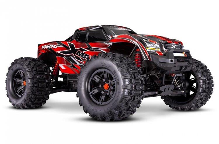 Traxxas X-Maxx 8S Belted 4WD Brushless TQi TSM Röd