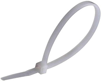 BUNTBAND 200MMX4.8MM 20ST PÅSE VIT