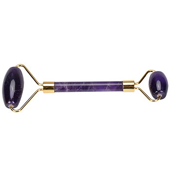 Violetti jade roller, Clay mask stick ja C-vitamiiniseerumin kanssa