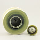 Sylvia Leuchovius (1960s) Unique Green Bowl with Bud Lid 16 cm