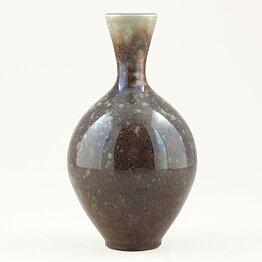 Berndt Friberg (1978) Unique Vase with Celadon/Oxblood Glaze 14 cm