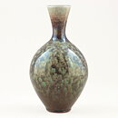 Berndt Friberg (1978) Unique Vase with Celadon/Oxblood Glaze 14 cm