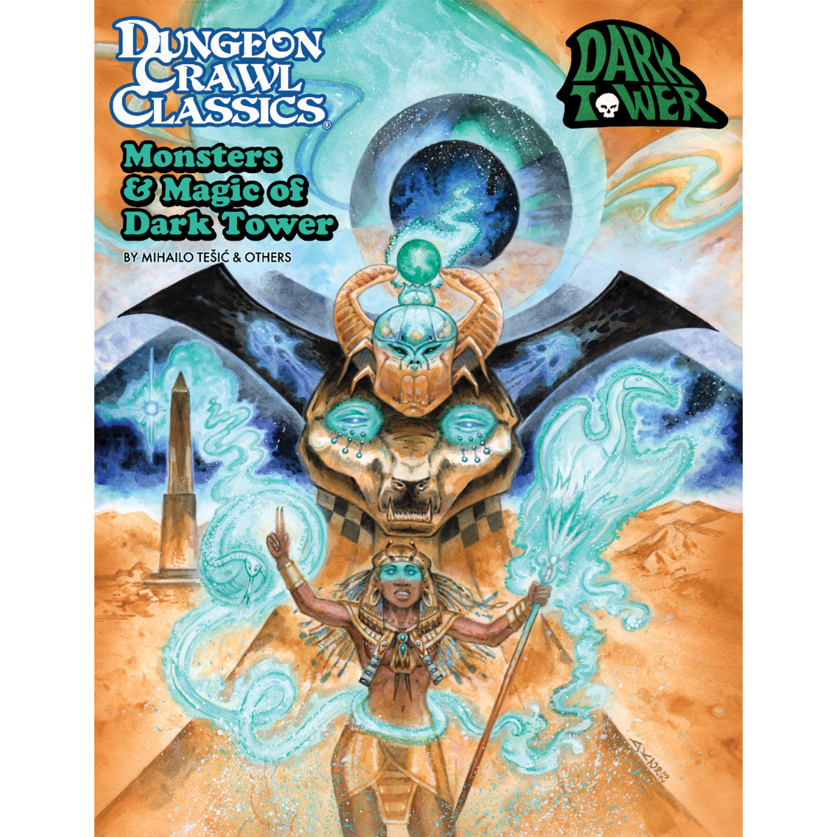 Dungeon Crawl Classic RPG Monsters & Magic of Dark Tower  + PDF