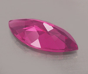 Turmalina rosa natural talla marquesa de 8x4 mm de primera calidad - 2