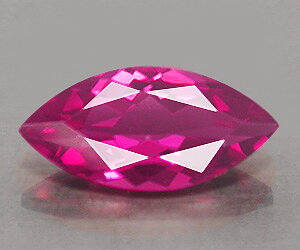 Turmalina rosa natural talla marquesa de 8x4 mm de primera calidad