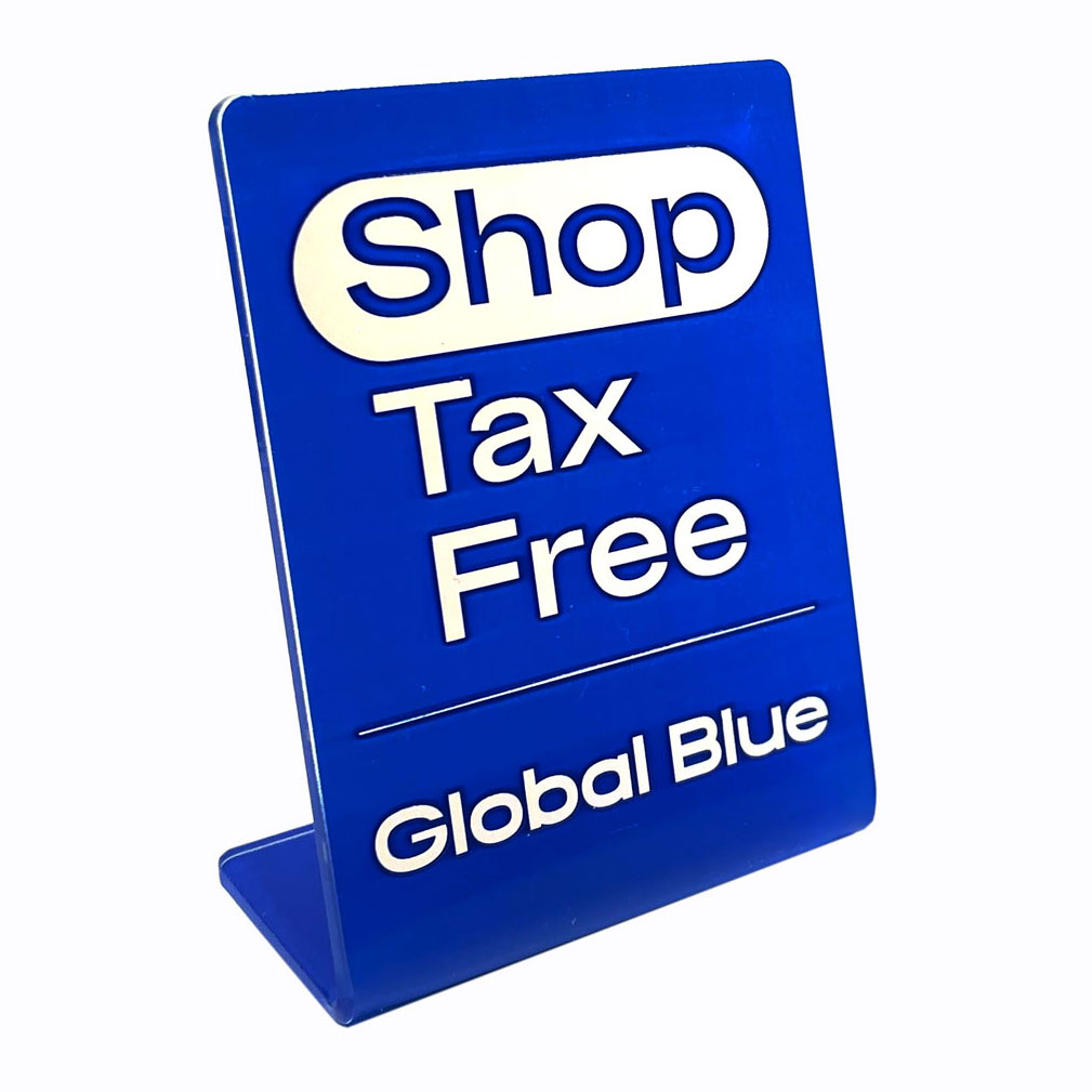 TFS Acrylic Stand Blue, BIG SIZE