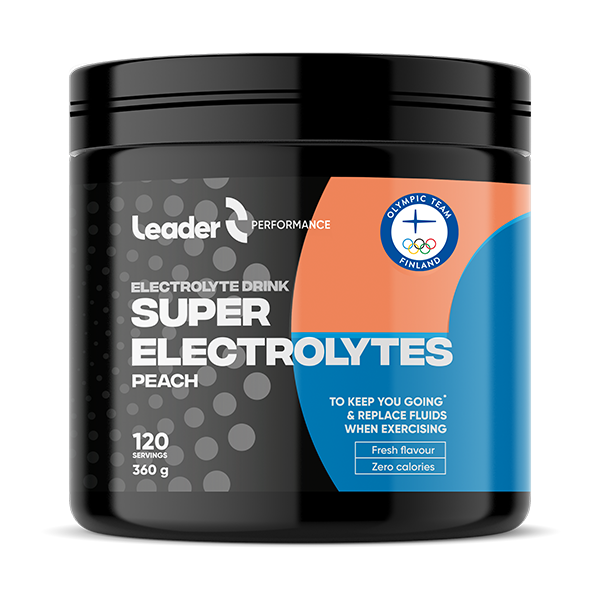 Leader (prestanda superelektrolyter) 360g  Citron