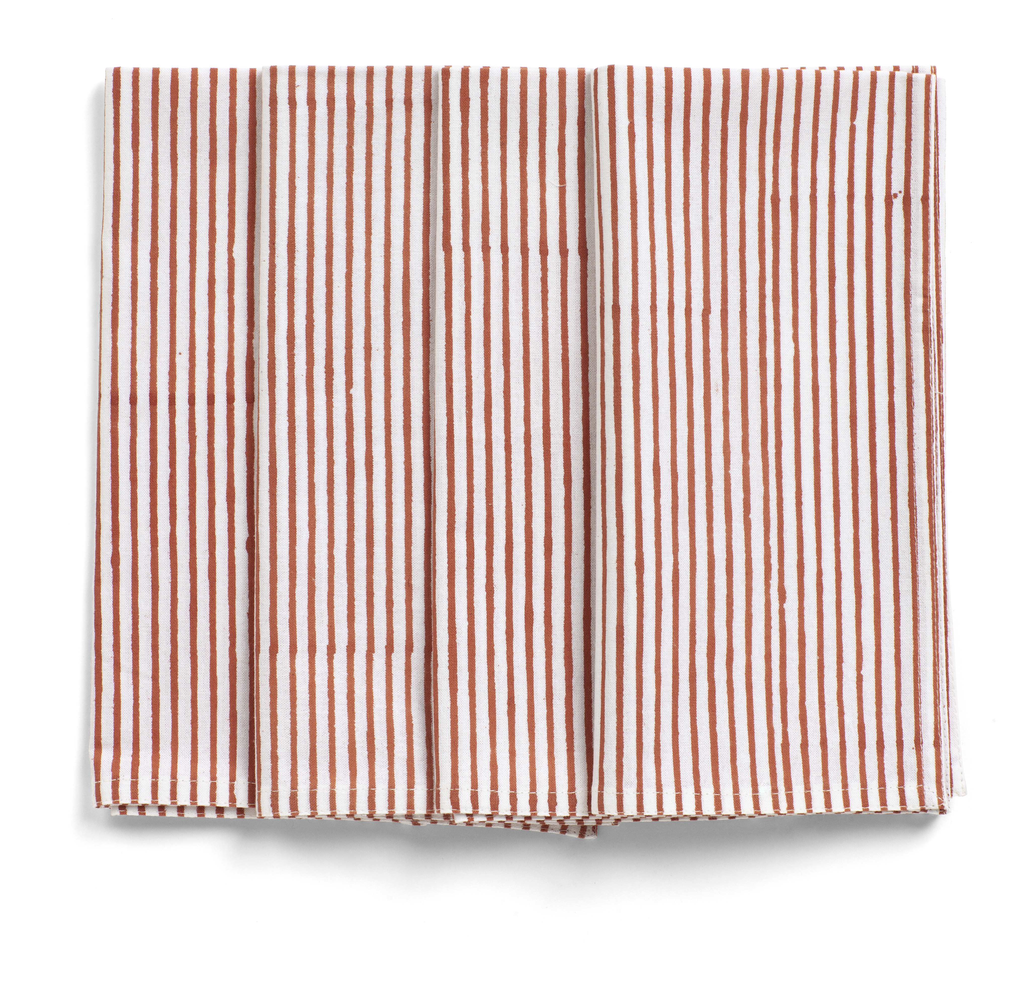 Chamois Servett Stripe Orange 50x50 4p
