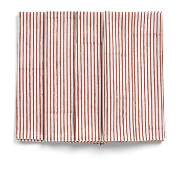Servett Stripe Orange 50x50