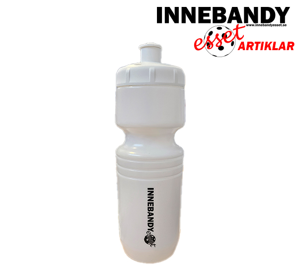Innebandyesset Water Bottle - White