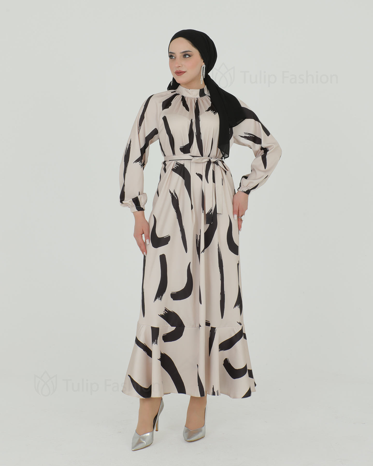 Party dress - Beige
