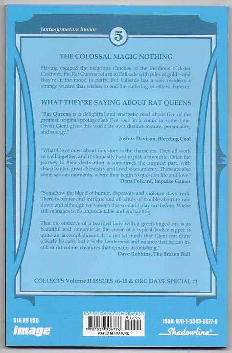 Rat Queens: Volume 5 - The Colossal Magic Nothing TP NM
