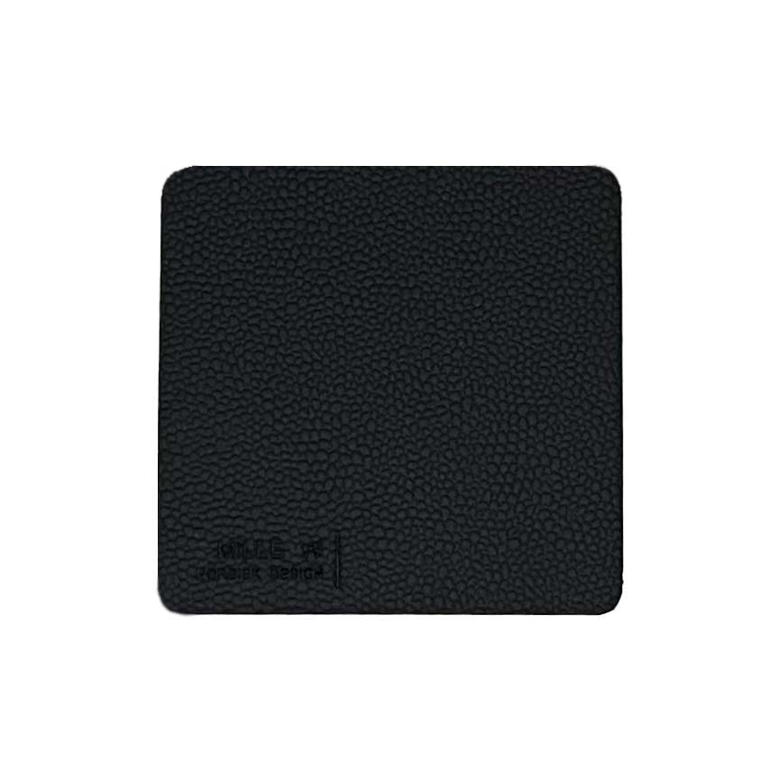 Glasunderlägg Rektangulär Svart