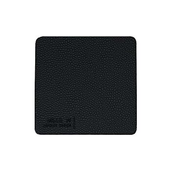 Glass coaster Rectangular Black