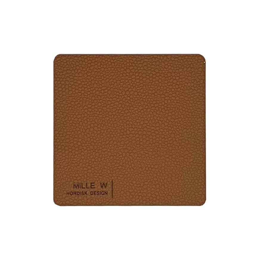 Glasunderlägg Rektangulär Cognac