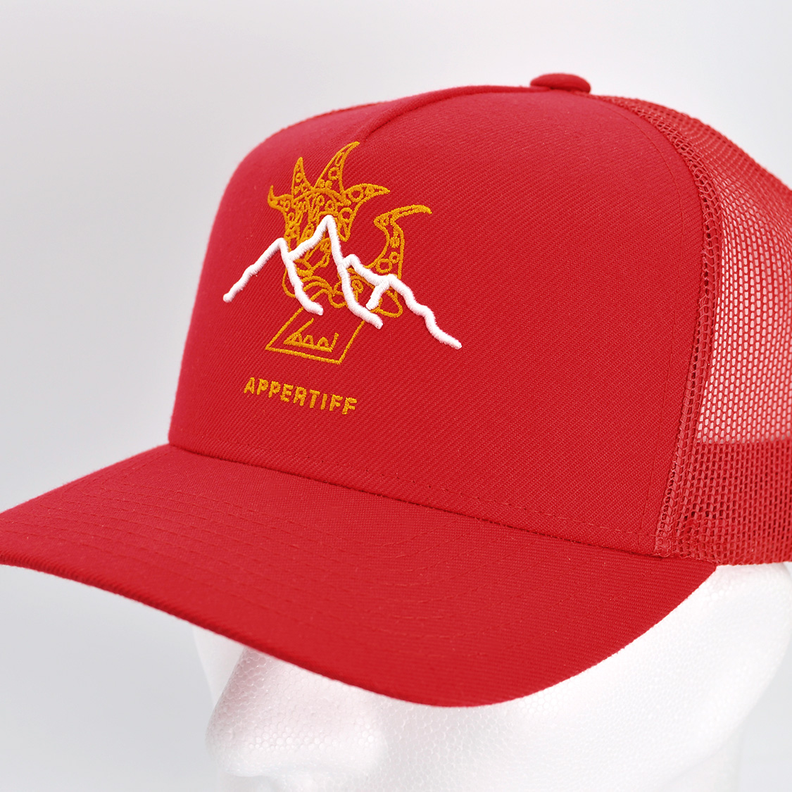 appertiff - Bakkå Horizon Trucker Cap Red - 4