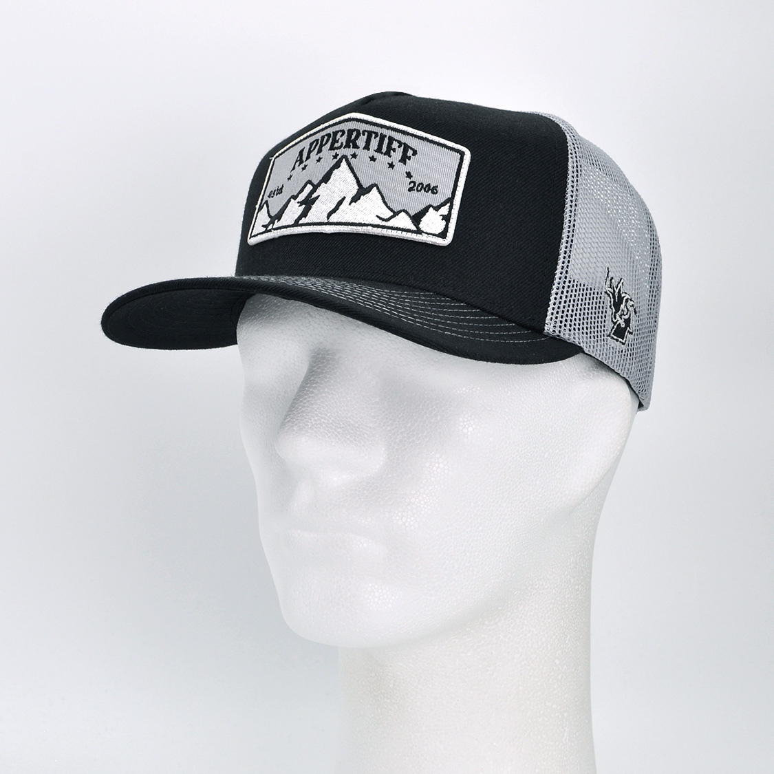 appertiff - Ridge Trucker Cap Black/Grey