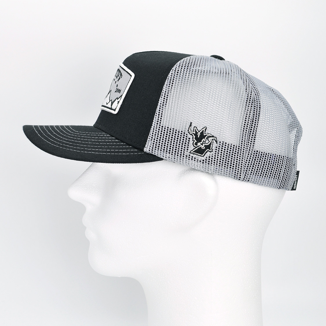 appertiff - Ridge Trucker Cap Black/Grey - 2