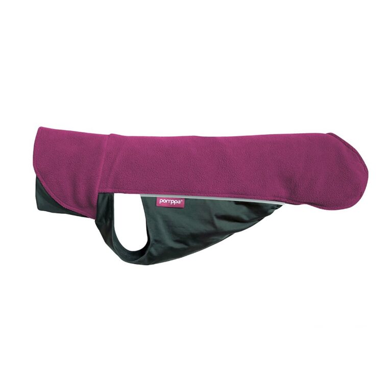 Pomppa Jumppa Fleecetäcke, Plum