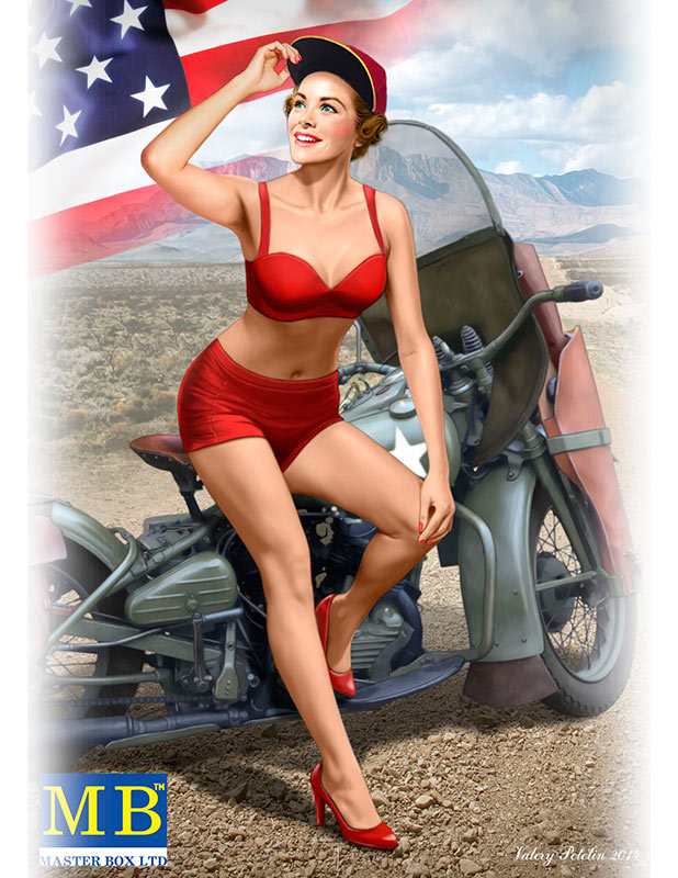 1/24 Pin-up series, Kit No. 1. Marylin