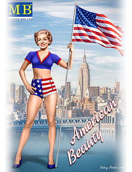 1/24 Pin-up series, Kit No. 2. Betty