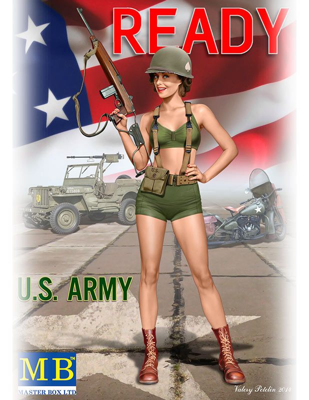 1/24 Pin-up series, Kit No. 3. Alice
