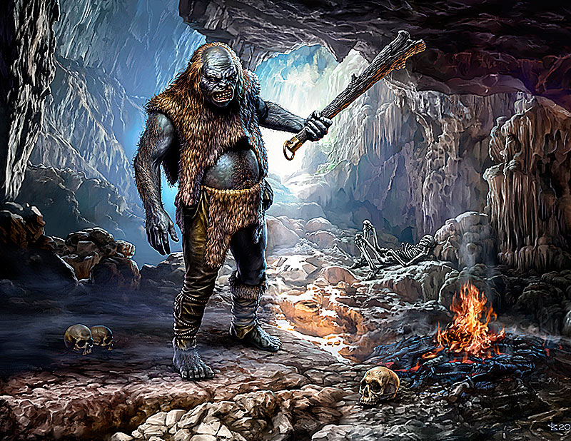 1/24 World of Fantasy. Giant. Bergtroll