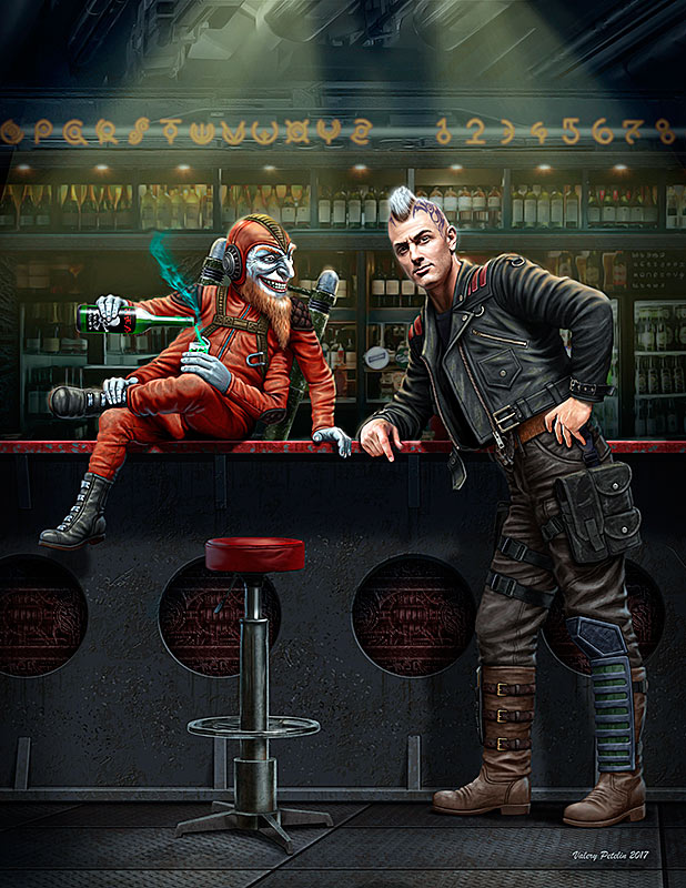 1/24 At the Edge of the Universe. Strange Company?s adventures. Episode I. The first meeting. Keep moving, Nothing to see here. Everything is under control