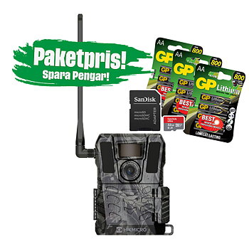 HIKMICRO Trailcamera M15 Superpaket!