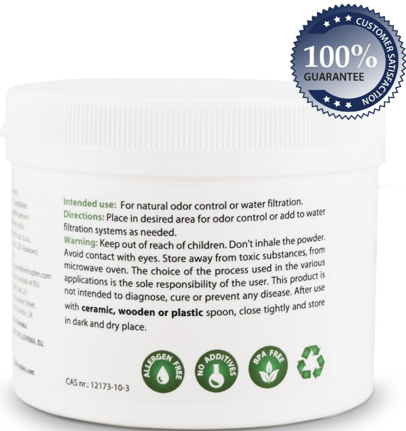 Heiltropfen Zeolite Clinoptilolite 3xTMA – Zeolitpulver (250g) - 2
