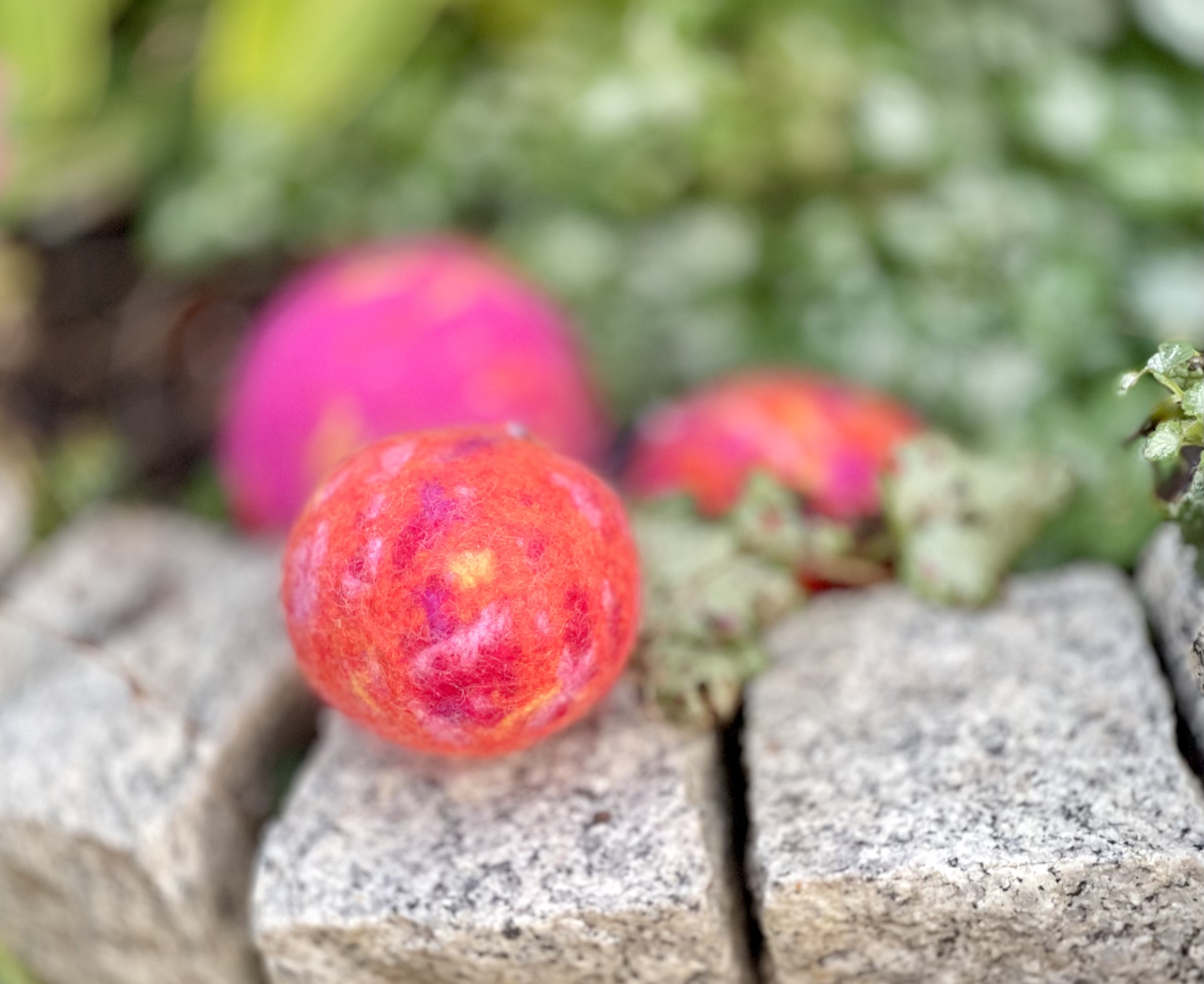 Boll - Rosa + orange - Large - 2