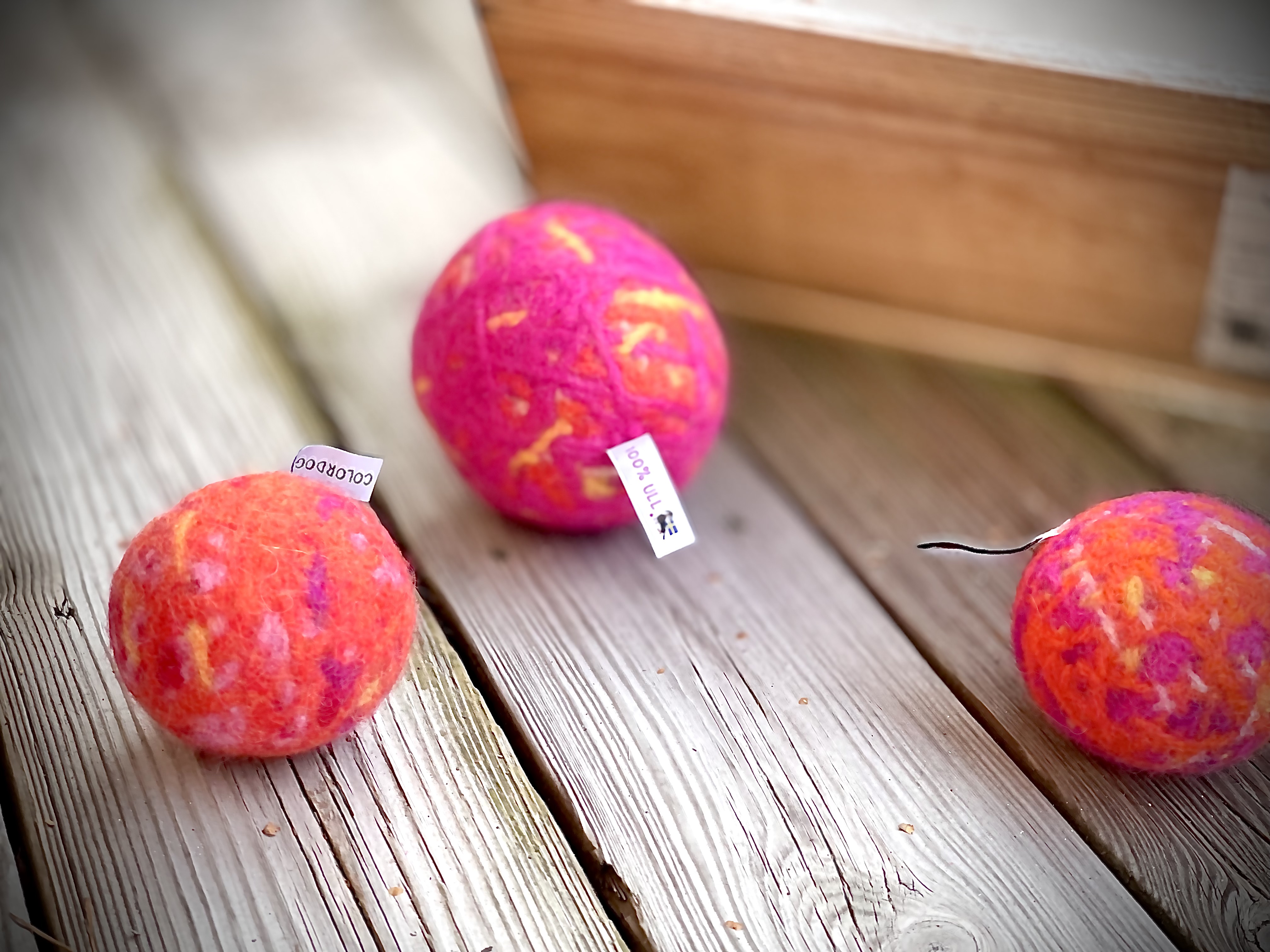 Boll - Rosa + orange - Small - 6