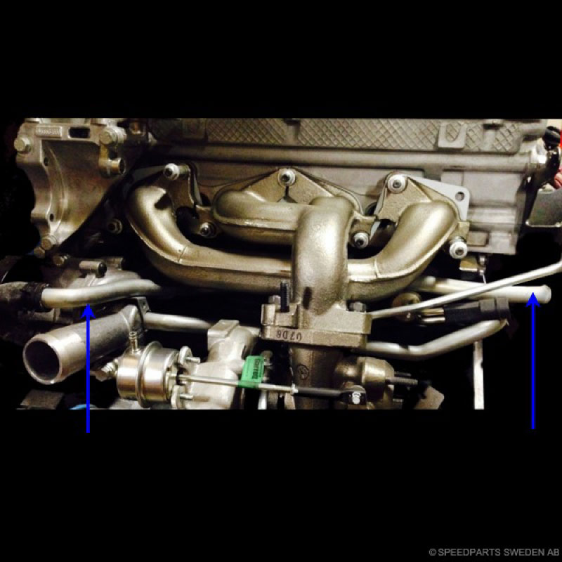 Pipe water pump -> exp tank (11) - 3